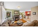 Open Floor Plan - 2015 Valleyview Drive, Kamloops, BC  - Indoor Photo Showing Living Room With Fireplace 