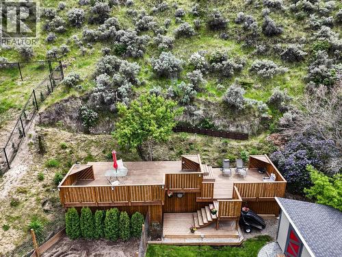Upper Deck - 2015 Valleyview Drive, Kamloops, BC - Outdoor With Deck Patio Veranda