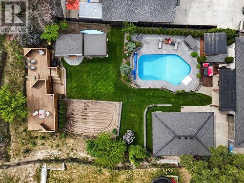 2015 Valleyview Drive, Kamloops, BC - Outdoor With In Ground Pool