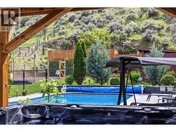 View from hot tub - 