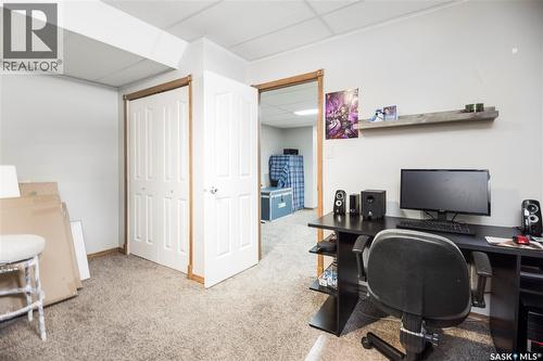 645 Aaron Drive, Prince Albert, SK - Indoor Photo Showing Office