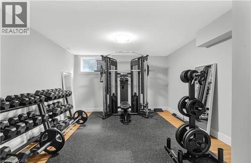 239 Corrie Crescent, Waterloo, ON - Indoor Photo Showing Gym Room