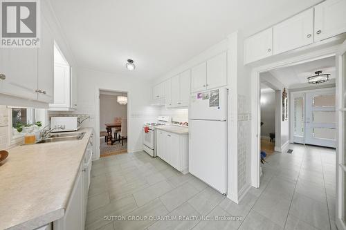 50 Barton Street, Hamilton, ON - Indoor Photo Showing Kitchen With Double Sink
