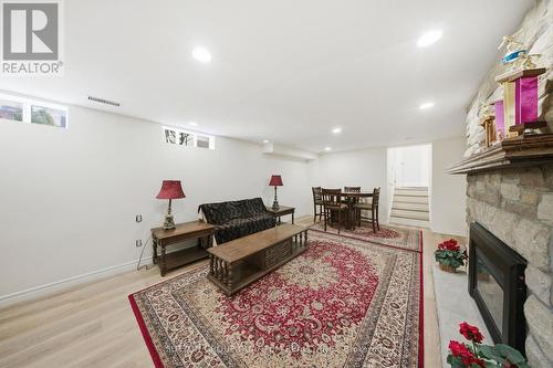 50 Barton Street, Hamilton, ON - Indoor With Fireplace