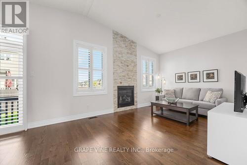 862 Oat Straw Way, Ottawa, ON - Indoor Photo Showing Living Room With Fireplace