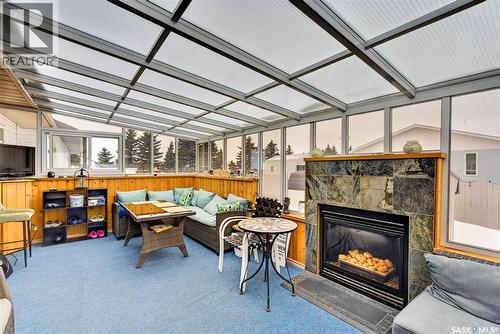 2103 9Th Avenue, Humboldt, SK - Indoor With Fireplace