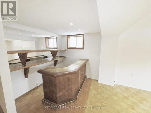 Lower Level Family/Rec Room with Built-in Bar - 7 Quincy Court, Hamilton, ON - Indoor Photo Showing Other Room