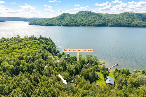 Photo aérienne - 217 Ch. Lord, Hatley - Municipalité, QC - Outdoor With Body Of Water With View