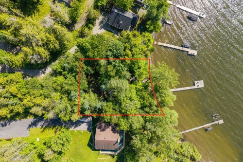 Photo aérienne - 217 Ch. Lord, Hatley - Municipalité, QC - Outdoor With Body Of Water With View
