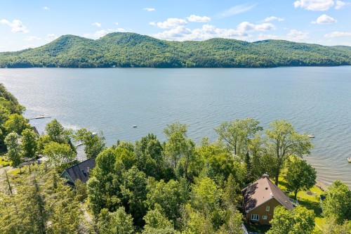 Photo aérienne - 217 Ch. Lord, Hatley - Municipalité, QC - Outdoor With Body Of Water With View
