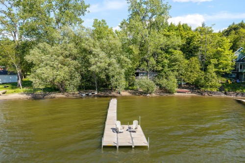 Photo aérienne - 217 Ch. Lord, Hatley - Municipalité, QC - Outdoor With Body Of Water With View