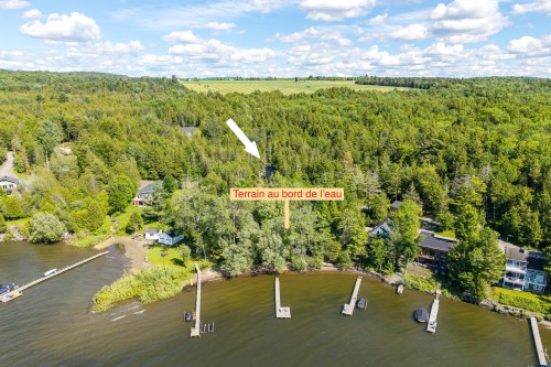 Photo aérienne - 217 Ch. Lord, Hatley - Municipalité, QC - Outdoor With Body Of Water With View