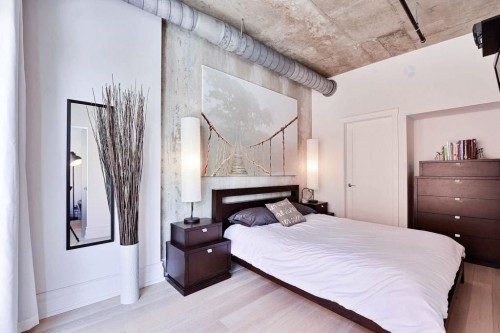 Master Bedroom - 205-1885 Rue De La Visitation, Montréal (Ville-Marie), QC - Indoor Photo Showing Bedroom