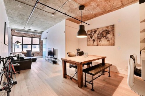 Dining Room - 205-1885 Rue De La Visitation, Montréal (Ville-Marie), QC - Indoor Photo Showing Dining Room