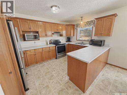 533 Palliser Drive, Swift Current, SK - Indoor Photo Showing Kitchen With Double Sink