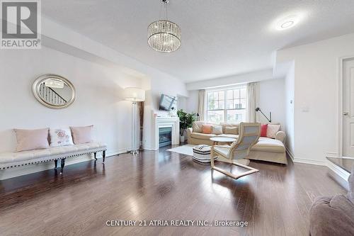 17 Cathedral High Street, Markham, ON - Indoor Photo Showing Living Room With Fireplace
