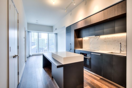 Kitchen - 1609-1188 Rue St-Antoine O., Montréal (Ville-Marie), QC - Indoor Photo Showing Kitchen
