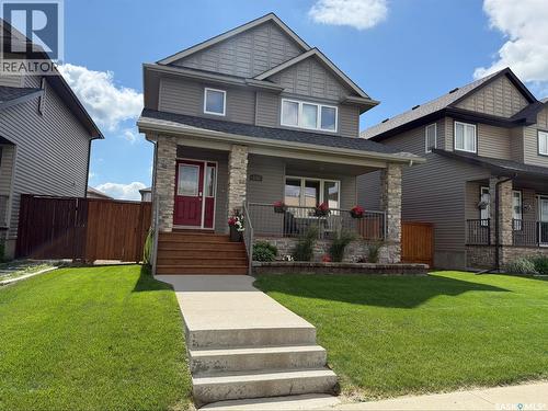 158 Cornish Road, Saskatoon, SK - Outdoor With Deck Patio Veranda With Facade