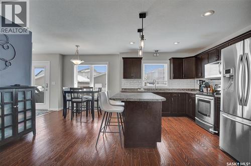 158 Cornish Road, Saskatoon, SK - Indoor Photo Showing Kitchen With Double Sink
