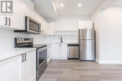 536 Cannon Street E, Hamilton, ON - Indoor Photo Showing Kitchen With Stainless Steel Kitchen With Upgraded Kitchen