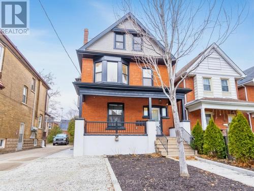 204 Balsam Avenue, Hamilton, ON - Outdoor With Deck Patio Veranda With Facade