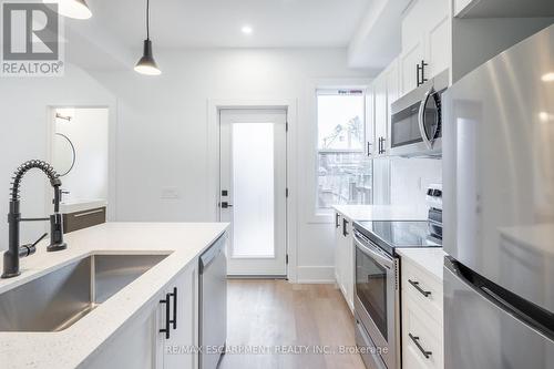 204 Balsam Avenue, Hamilton, ON - Indoor Photo Showing Kitchen With Upgraded Kitchen