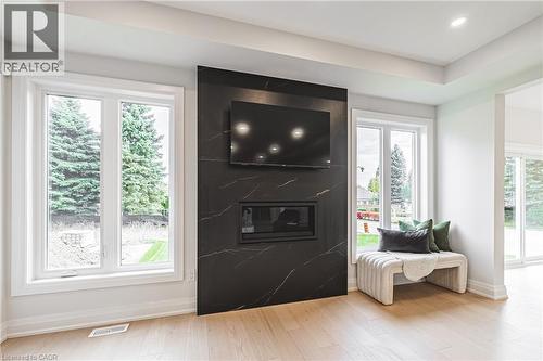 Lot 9 Kellogg Avenue, Hamilton, ON - Indoor Photo Showing Other Room With Fireplace