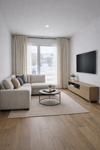 Salon - 1348 Rue St-Jacques, L'Ancienne-Lorette, QC - Indoor Photo Showing Living Room