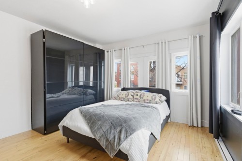 Chambre à coucher principale - 9535 Rue Notre-Dame E., Montréal (Mercier/Hochelaga-Maisonneuve), QC - Indoor Photo Showing Bedroom