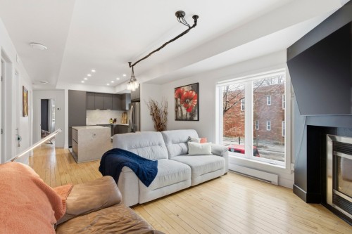 Salon - 9535 Rue Notre-Dame E., Montréal (Mercier/Hochelaga-Maisonneuve), QC - Indoor Photo Showing Living Room