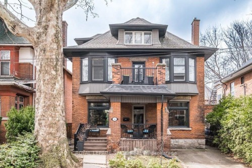 36 Eastbourne Avenue, Hamilton, ON - Outdoor With Balcony With Facade