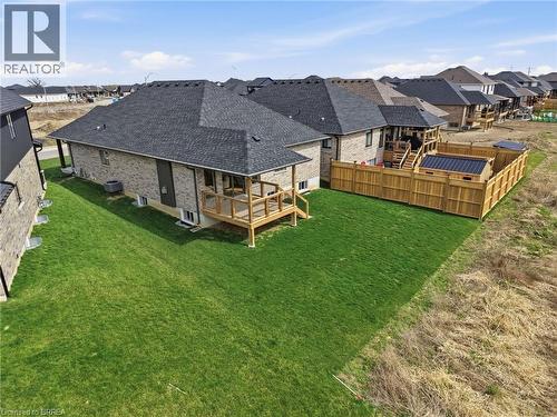 105 Craddock Boulevard, Jarvis, ON - Outdoor With Deck Patio Veranda