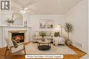 90 Lynnette Drive, Hamilton, ON  - Indoor Photo Showing Living Room With Fireplace 