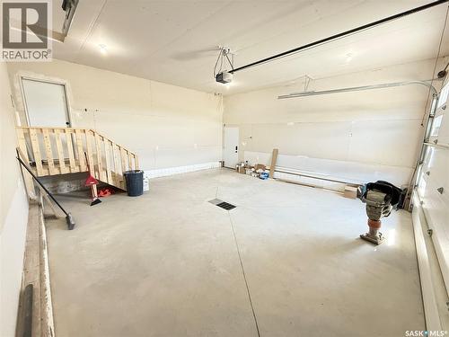 161 Delaet Drive, Weyburn, SK - Indoor Photo Showing Garage