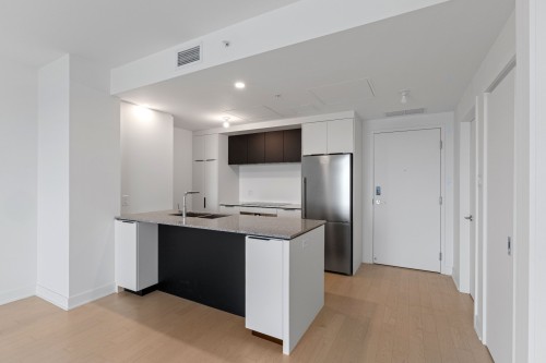 Cuisine - 2110-60 Rue De L'Éclipse, Brossard, QC - Indoor Photo Showing Kitchen With Double Sink
