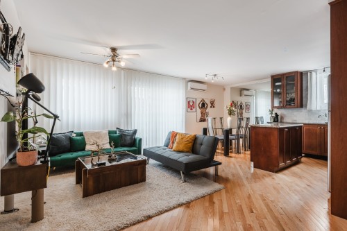 Salon - 3-2285 Rue Desmarteau, Montréal (Mercier/Hochelaga-Maisonneuve), QC - Indoor Photo Showing Living Room
