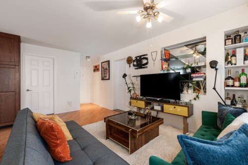 Salon - 3-2285 Rue Desmarteau, Montréal (Mercier/Hochelaga-Maisonneuve), QC - Indoor Photo Showing Living Room