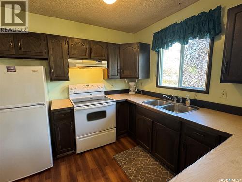 202 4Th Avenue, Landis, SK - Indoor Photo Showing Kitchen With Double Sink