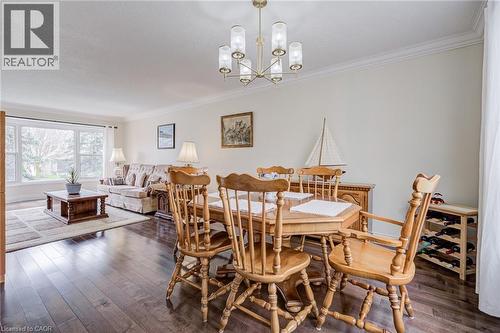 207 Stoke Drive, Kitchener, ON - Indoor Photo Showing Dining Room