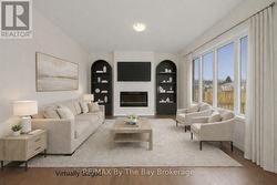 Family Room - virtually staged - 
