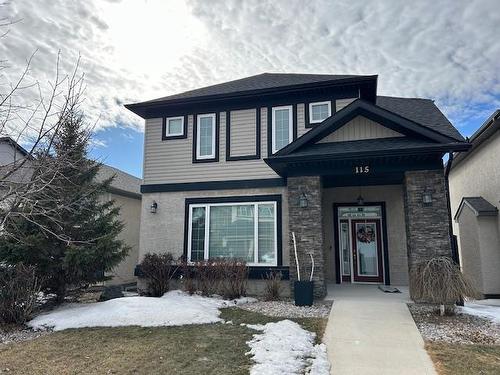 Front elevation - 115 Bellflower Road, Winnipeg, MB - Outdoor