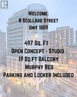 1009 - 8 SCOLLARD STREET Toronto, ON M5R 1M2