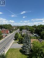 East view down Second Street, morning sun. - 