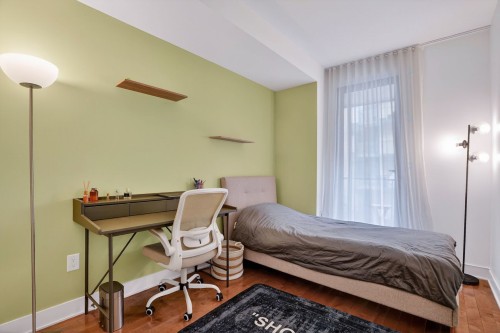 Bedroom - 508-1548 Rue Des Bassins, Montréal (Le Sud-Ouest), QC - Indoor Photo Showing Bedroom