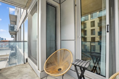 Balcony - 508-1548 Rue Des Bassins, Montréal (Le Sud-Ouest), QC - Outdoor With Exterior