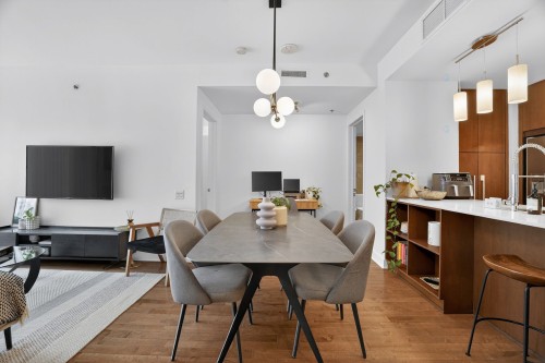 Dining Room - 508-1548 Rue Des Bassins, Montréal (Le Sud-Ouest), QC - Indoor Photo Showing Dining Room