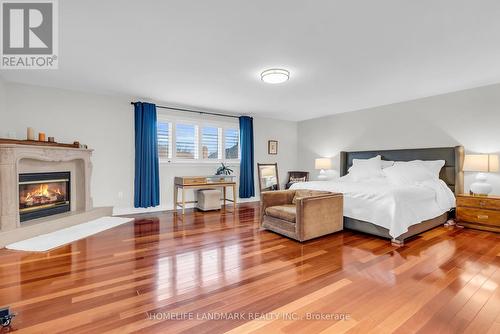 94 Pathlane Road, Richmond Hill, ON - Indoor Photo Showing Bedroom With Fireplace