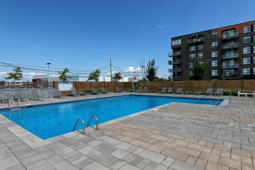 Piscine - 303-3157 Boul. De La Gare, Vaudreuil-Dorion, QC - Outdoor With In Ground Pool With Backyard