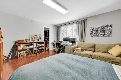 Chambre à coucher principale - 960 Ch. Du Belvédère, Sainte-Adèle, QC - Indoor Photo Showing Living Room
