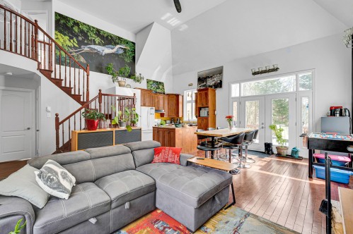 Salon - 960 Ch. Du Belvédère, Sainte-Adèle, QC - Indoor Photo Showing Living Room
